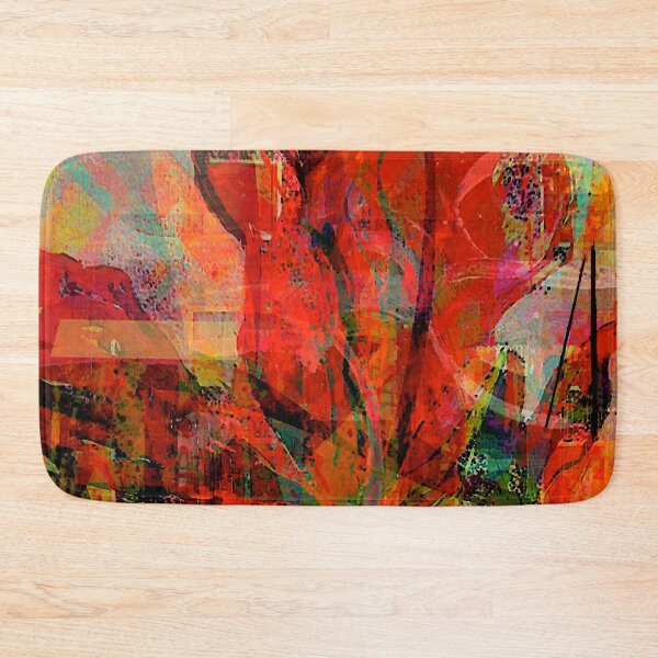 Item preview, Red Abstact designed and sold by ViaARTfactory.