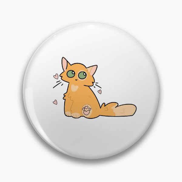 Item preview, orange kitty designed and sold by cherriesandmore.