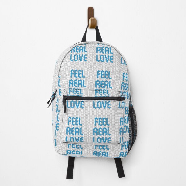 Item preview, Feel Real Love Blue Mosaic Heartfelt Affirmation Message designed and sold by kakarikihill.