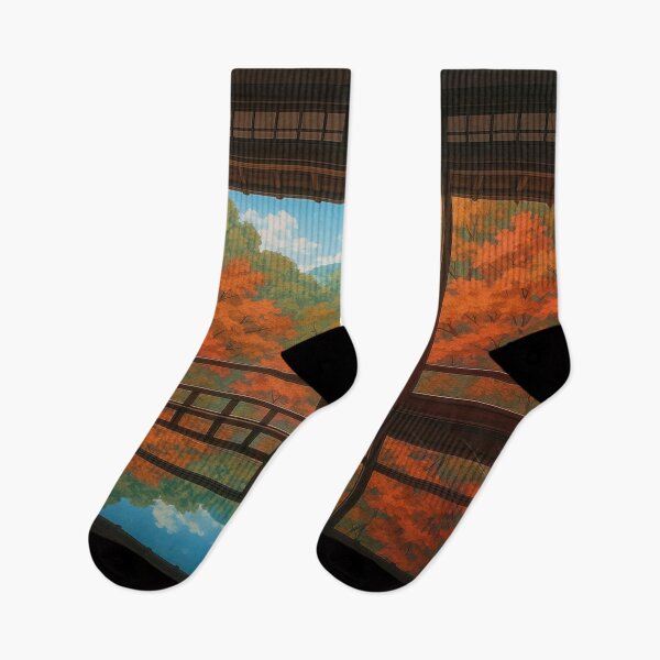 Item preview, Kyoto Rurikoin Temple in Autumn designed and sold by Takeda-art.