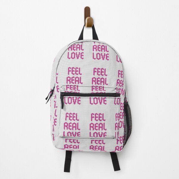 Item preview, Feel Real Love Pink Mosaic Heartfelt Affirmation Message designed and sold by kakarikihill.
