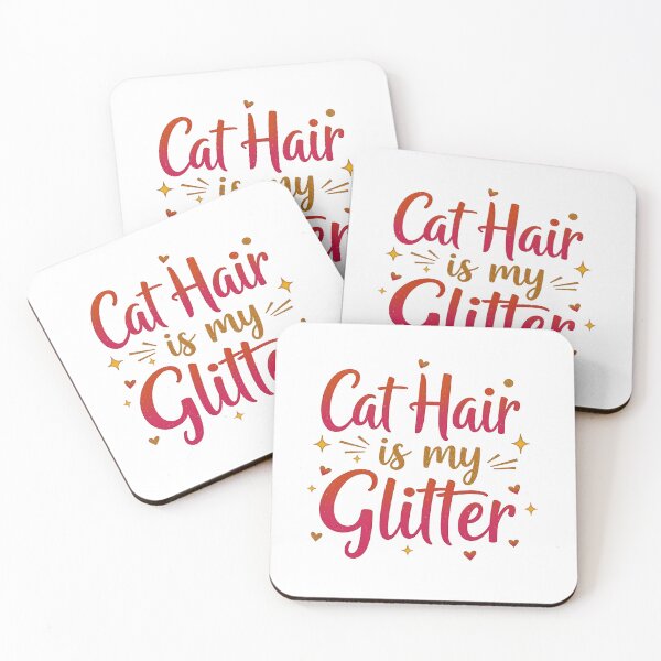 Item preview, Cat Hair is My Glitter designed and sold by vivid-vibes-art.