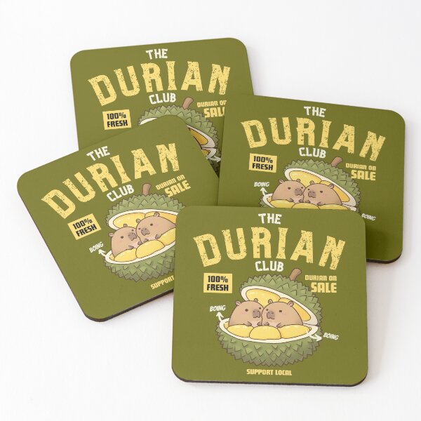 Item preview, The Durian Club - Capybara Durian designed and sold by The magic  Yellow bus.