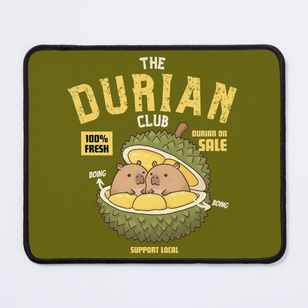 Item preview, The Durian Club - Capybara Durian designed and sold by The magic  Yellow bus.