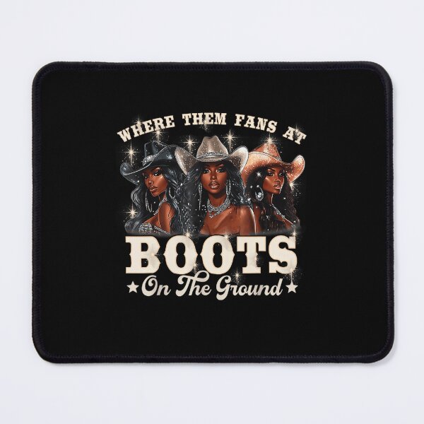 Item preview, Boots On The Ground Black designed and sold by sanchezcal.