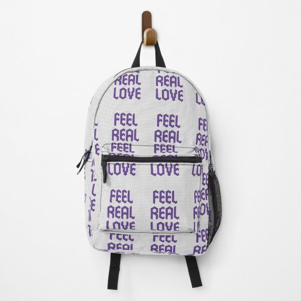 Item preview, Feel Real Love Purple Mosaic Heartfelt Affirmation Message designed and sold by kakarikihill.