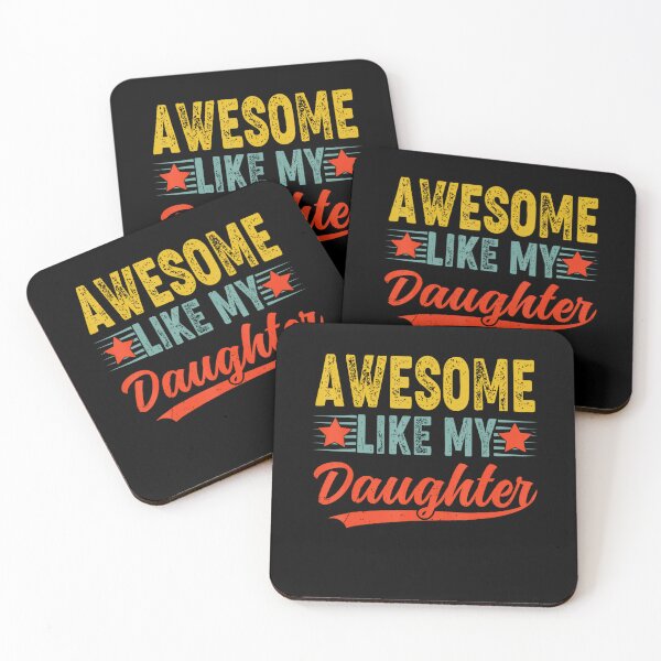 Item preview, Awesome Like My Daughter Funny Happy Fathers Day designed and sold by SpeedyPrints.