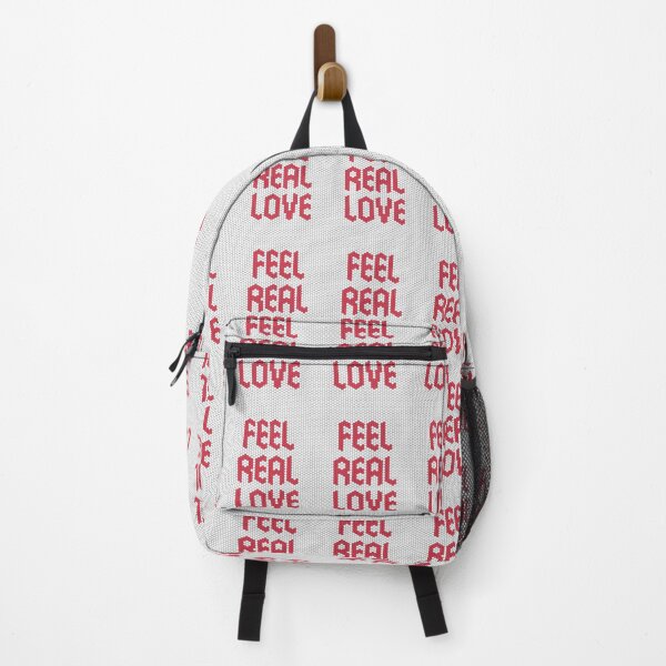 Item preview, Feel Real Love Red Mosaic Heartfelt Affirmation Message designed and sold by kakarikihill.