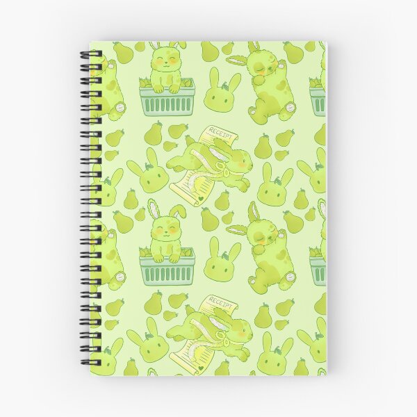 Item preview, Pear Bunny Pattern – Cute Kawaii Animal Illustration  designed and sold by KandiiJar.