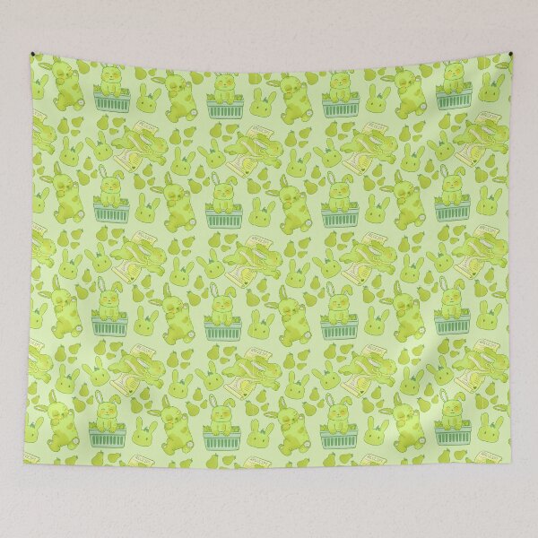 Item preview, Pear Bunny Pattern – Cute Kawaii Animal Illustration  designed and sold by KandiiJar.