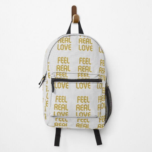 Item preview, Feel Real Love Gold Mosaic Heartfelt Affirmation Message designed and sold by kakarikihill.