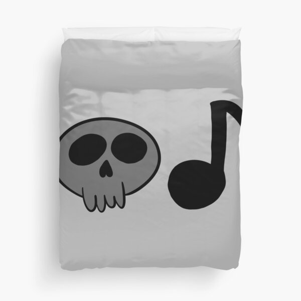 Vista previa del artículo con la obra «Nota musical de Death Note», diseñado y vendido por Roxee Jo.