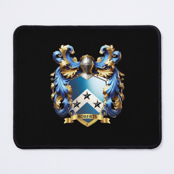 Item preview, Roberts Family Crest – Chevron of Honor with Three Celestial Stars designed and sold by Highlandkings.