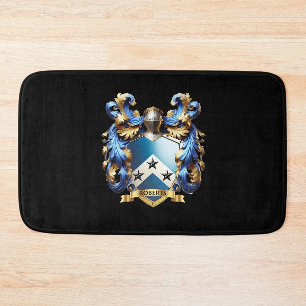 Item preview, Roberts Family Crest – Chevron of Honor with Three Celestial Stars designed and sold by Highlandkings.