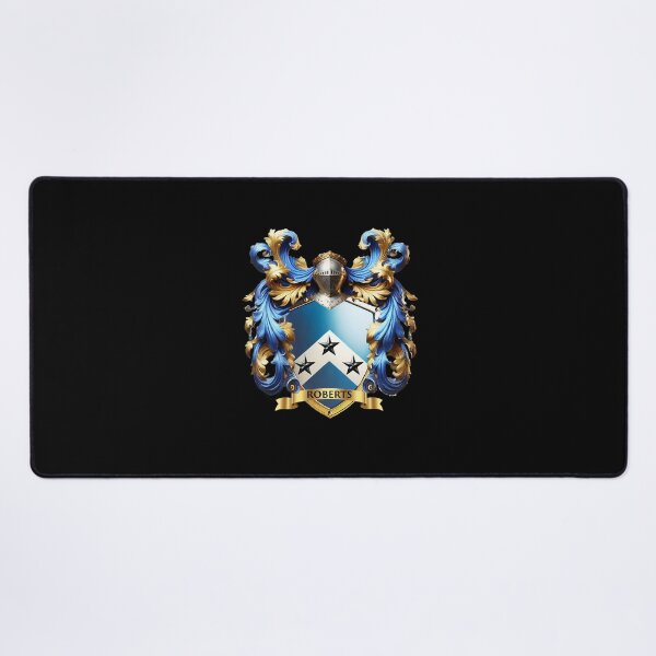 Item preview, Roberts Family Crest – Chevron of Honor with Three Celestial Stars designed and sold by Highlandkings.