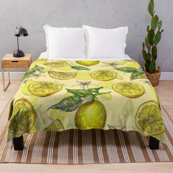 Item preview, Vintage Lemon Pattern designed and sold by Flower Magic .