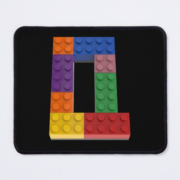 Item preview, Letter Q brick tee for all Master Builders designed and sold by Brickification.