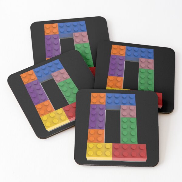 Item preview, Letter Q brick tee for all Master Builders designed and sold by Brickification.