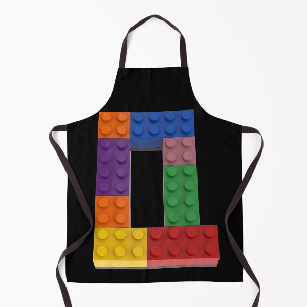 Item preview, Letter Q brick tee for all Master Builders designed and sold by Brickification.