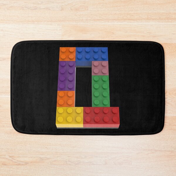 Item preview, Letter Q brick tee for all Master Builders designed and sold by Brickification.