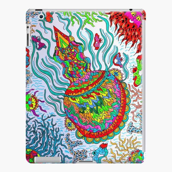 Supersonic Psychedelic Squid iPad Snap Case