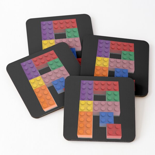 Item preview, Letter R brick tee for all Master Builders designed and sold by Brickification.