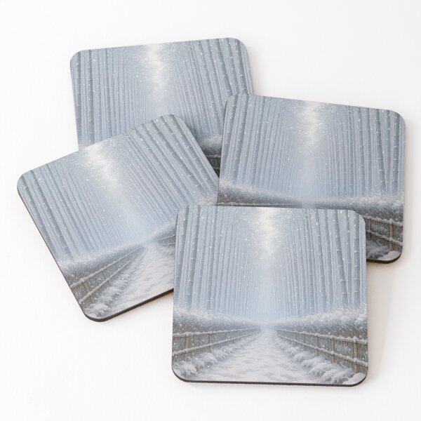 Item preview, Arashiyama Bamboo Forest in Winter designed and sold by Takeda-art.