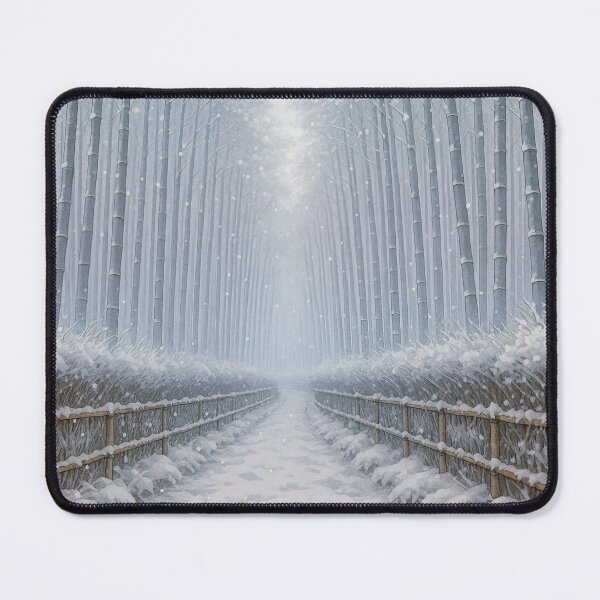 Item preview, Arashiyama Bamboo Forest in Winter designed and sold by Takeda-art.