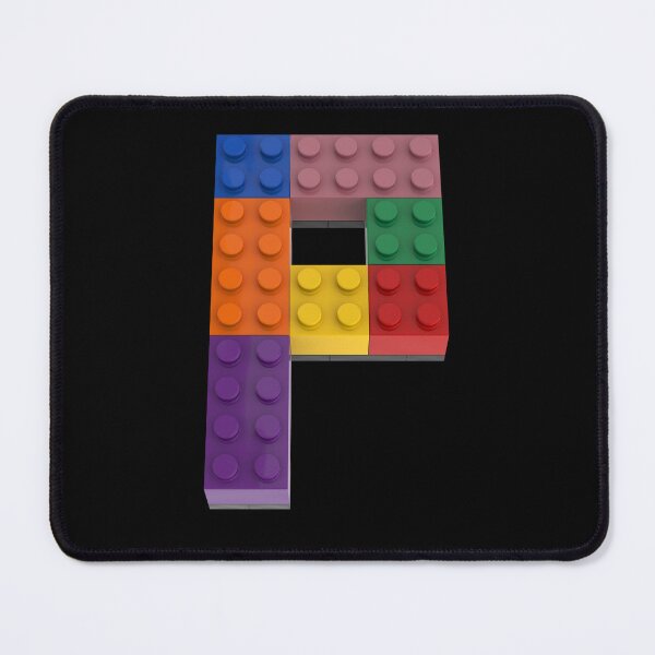Item preview, Letter P brick tee for all Master Builders designed and sold by Brickification.