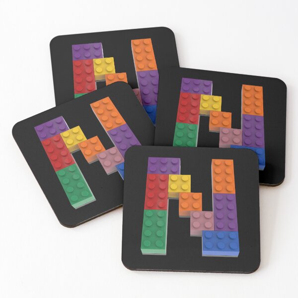 Item preview, Letter N brick tee for all Master Builders designed and sold by Brickification.
