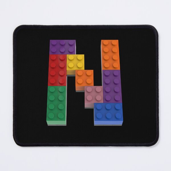 Item preview, Letter N brick tee for all Master Builders designed and sold by Brickification.