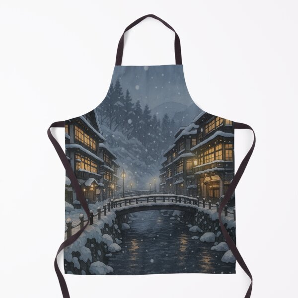 Item preview, Ginzan Onsen in Winter at Yamagata designed and sold by Takeda-art.