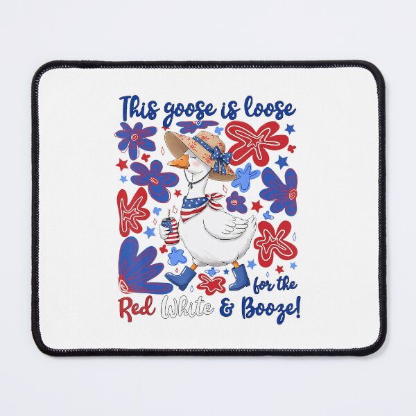 Item preview, This Goose Is Loose Red White And Boze Goose 4Th Of July Funny designed and sold by Cute-Collection.
