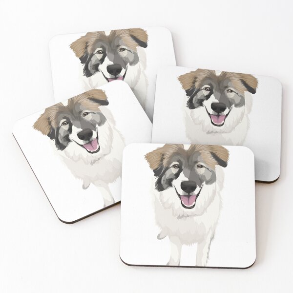 Item preview, Great Pyrenees, german shepherd dog drawing designed and sold by Eva Freeman.