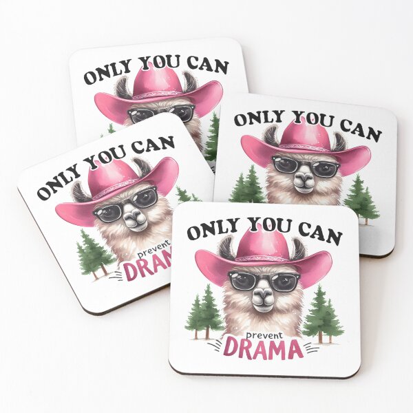 Item preview, Only You Can Prevent Drama, Llama meme, Animals meme designed and sold by erkinmaddison.