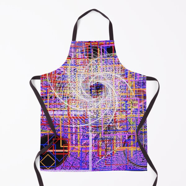 Item preview, Psychedelic Geometric Chaos Spiral – Bold Abstract Optical Illusion Art designed and sold by JW3164..