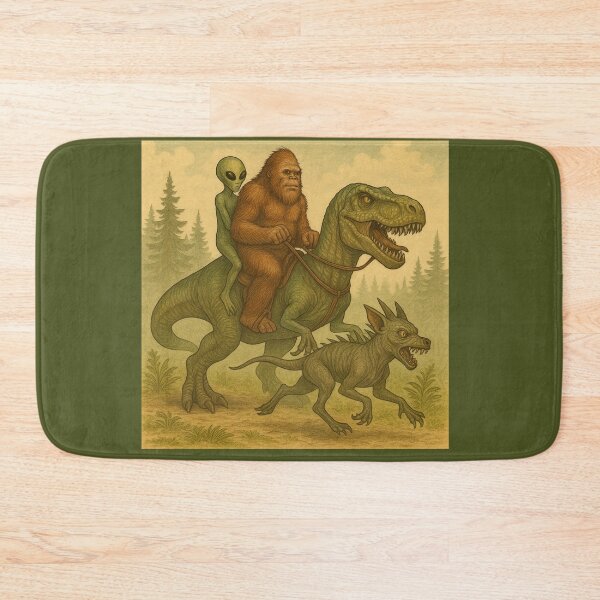 Item preview, Cryptid Calvary  designed and sold by Abducted Treasures.