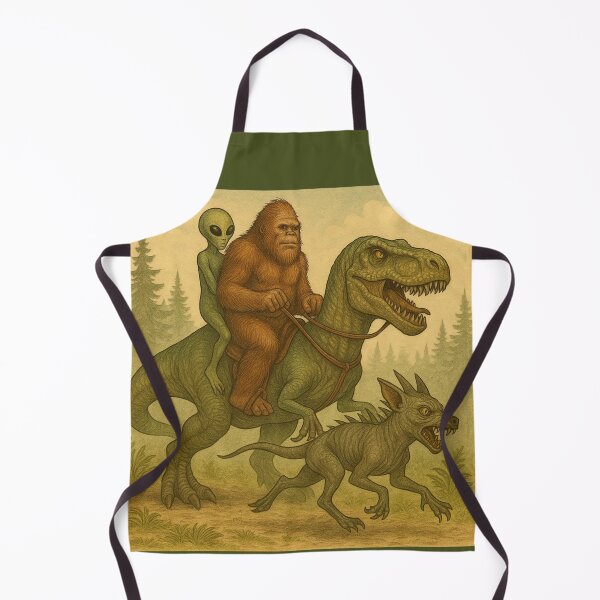 Item preview, Cryptid Calvary designed and sold by Abducted Treasures.
