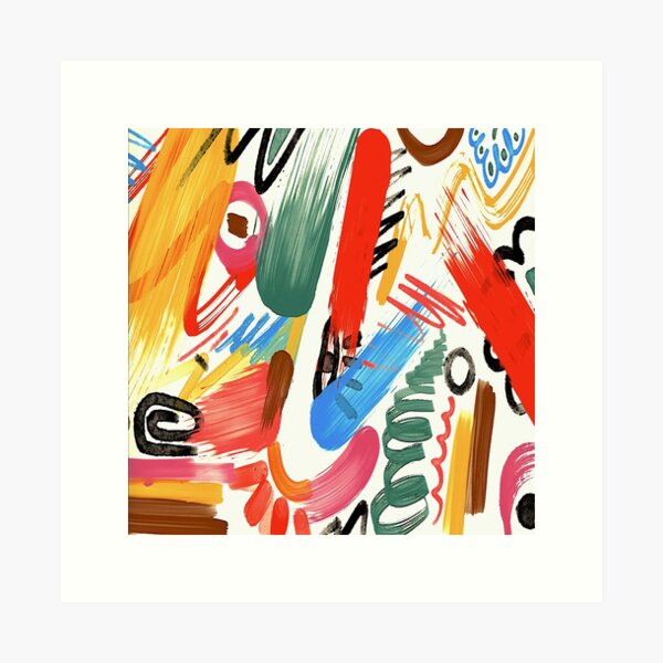 Item preview, Brush Strokes designed and sold by ViaARTfactory.