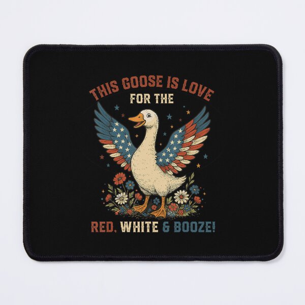 Item preview, This Goose Is Loose Red White And Boze Goose 4Th Of July Retro designed and sold by Cute-Collection.