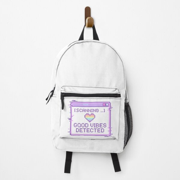 Item preview, [SCANNING...] GOOD VIBES DETECTED – Retro Pixel Positivity Design designed and sold by Fongser.