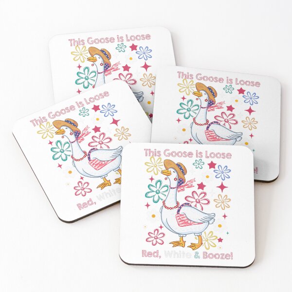 Item preview, This Goose Is Loose Red White And Boze Goose 4Th Of July designed and sold by Cute-Collection.