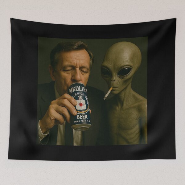 Item preview, MKULTRA Happy Hour designed and sold by Abducted Treasures.