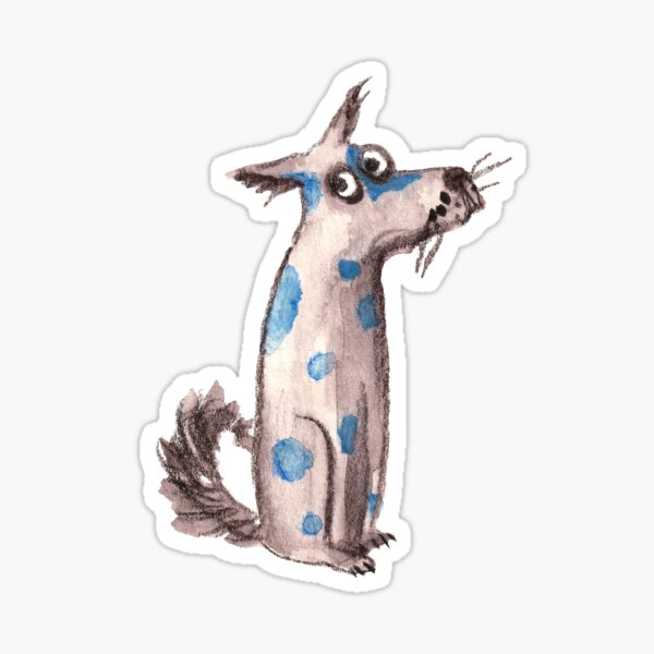 Item preview, Bertie the dog designed and sold by SaryandSaff.