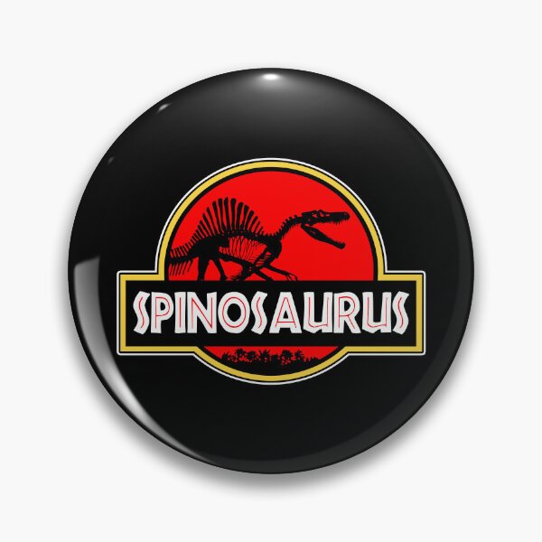 Item preview, Spinosaurus Jurassic logo designed and sold by Blck-Acid-Devil.