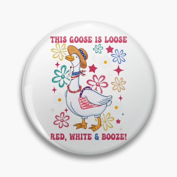 Item preview, This Goose Is Loose Red White And Boze Goose Silly 4Th Of July designed and sold by Cute-Collection.