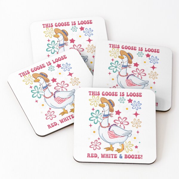 Item preview, This Goose Is Loose Red White And Boze Goose Silly 4Th Of July designed and sold by Cute-Collection.