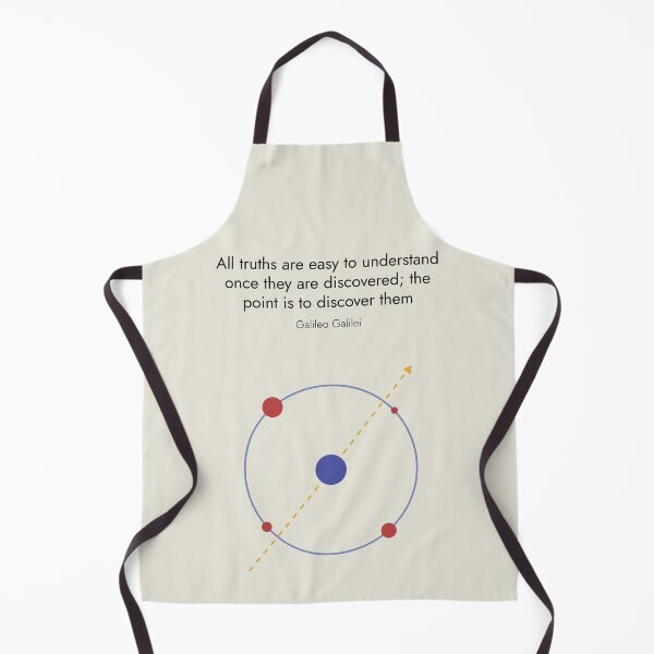 Item preview, Galileo Galilei Physics Quote Minimalist Abstract Art Design designed and sold by kakarikihill.