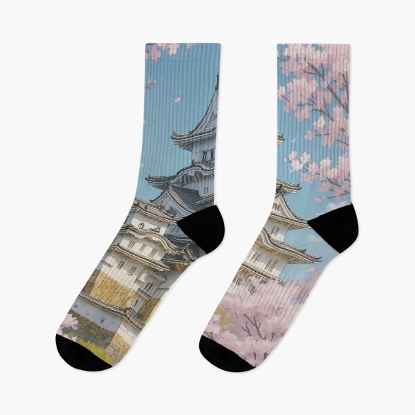 Item preview, Himeji Castle in Sakura Season designed and sold by Takeda-art.