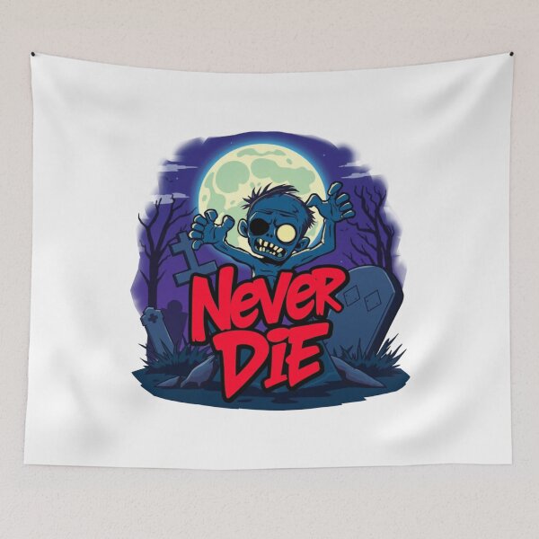 Item preview, Never Die T-Shirt – Born to Last Beyond the End designed and sold by Babayaa.